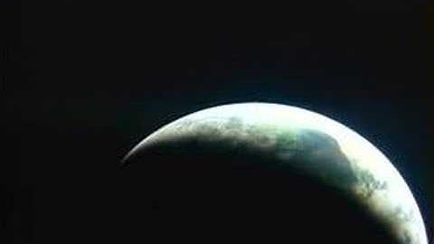 View of Earth from Apollo 11 during reentry