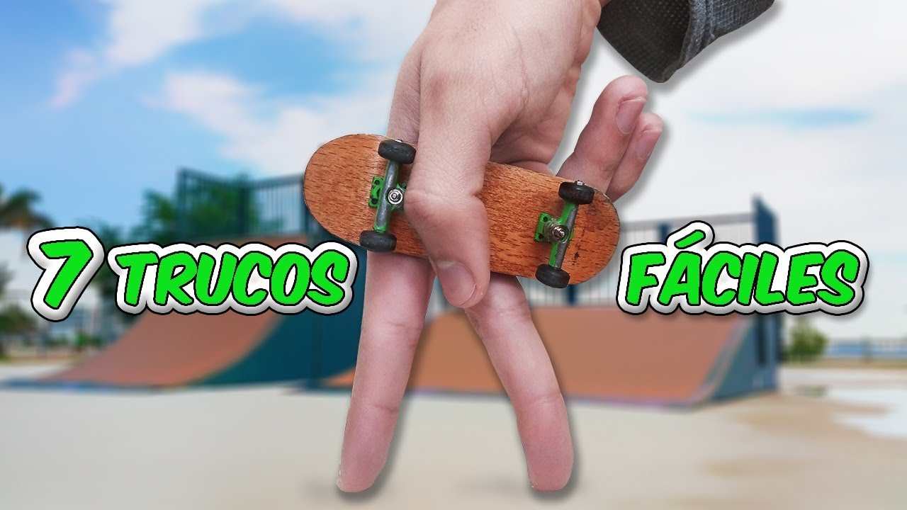 7 trucos de fingerboard básicos para principiantes