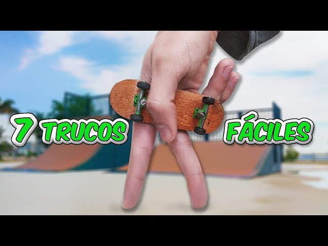 7 trucos de fingerboard básicos para principiantes