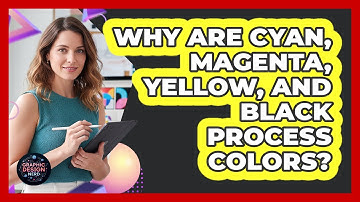 Why Are Cyan, Magenta, Yellow, And Black Process Colors?