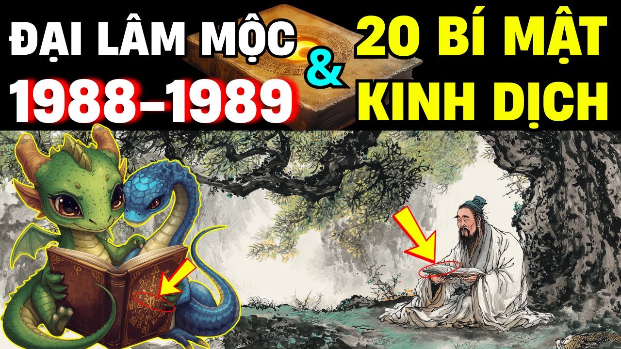 mậu thìn 1988 - kỷ tỵ 1989 | tử vi nạp âm đại lâm mộc & 20 bí mật trong kinh dịch