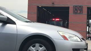 Lafd engine 89 and rescue 89 responding code 3