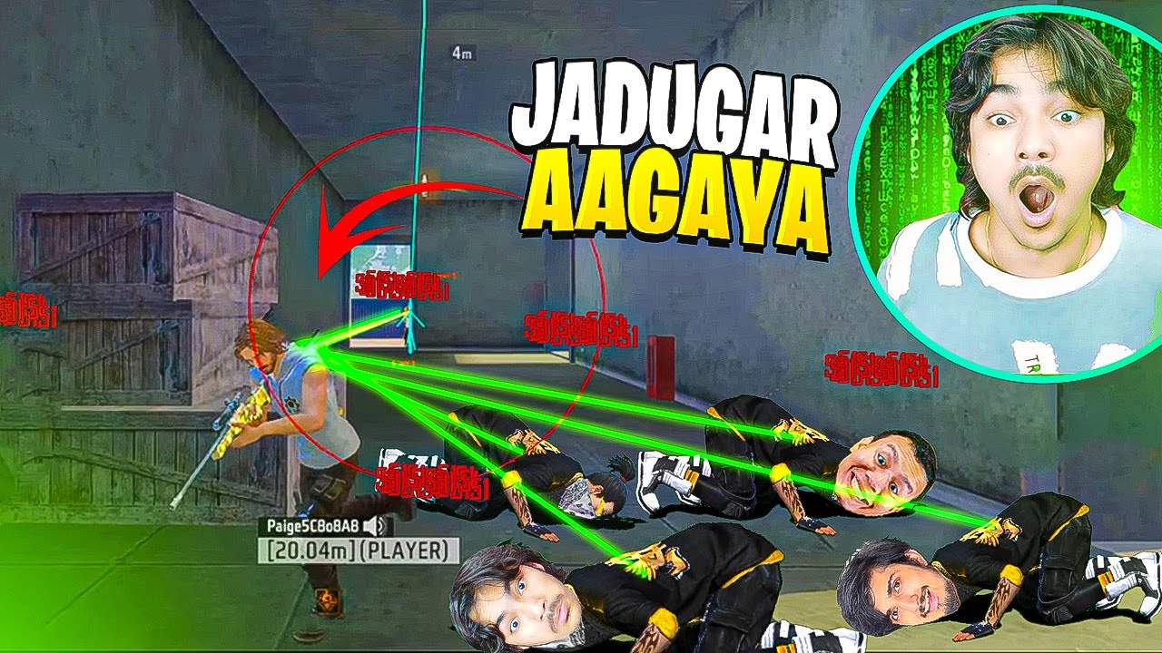 Jadugar Destroy Full v Badge Lobby😡 Squad Wipe in 0.1sec😱 Laka Gamer