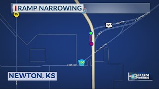 Ramp from westbound U.S. 50 to southbound I-135 to stay open