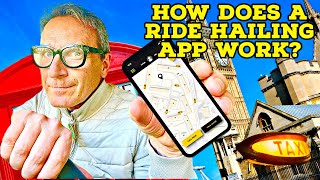 How does a RIDE HAILING app work?