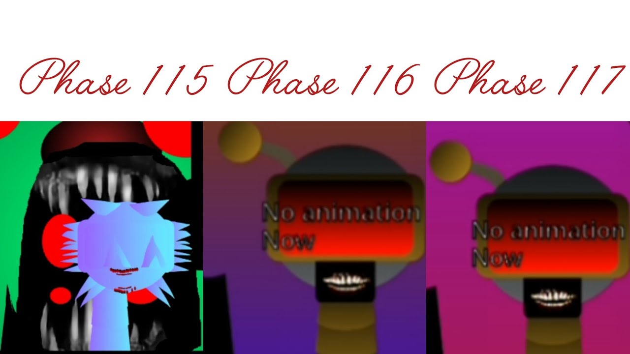 Phase 115 vs Phase 116 vs Phase 117 in Incredibox Sprunki - YouTube