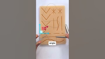 How to suture like a plastic surgeon!