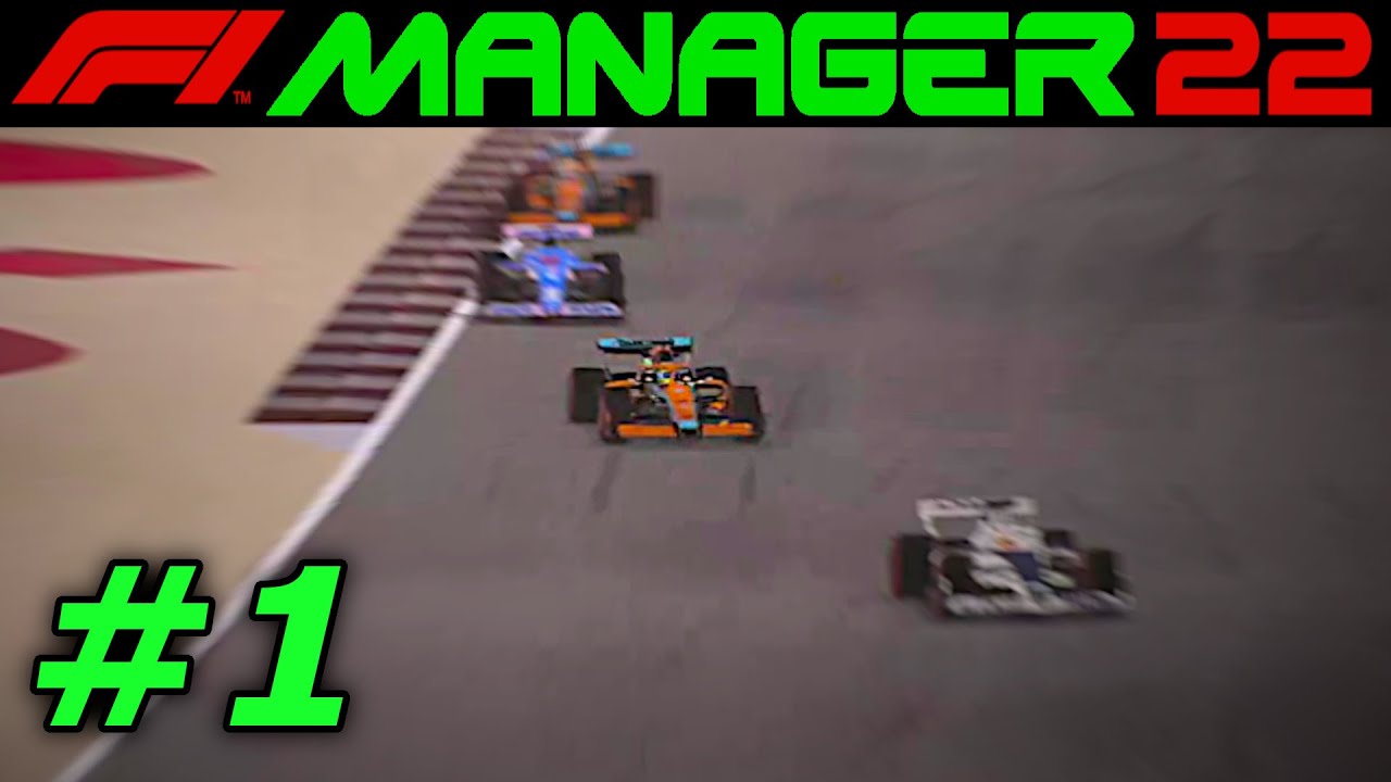 F1 Manager 2022 CAREER Part 1 Getting The Basics Down YouTube