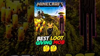 🔥 99% Players Don’t Know This Loot Mob 🤯#shorts#minecraftshorts
