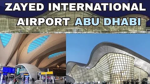 Zayed international airport Abudhabi #Full tour new terminal A #most beautiful airport 2025