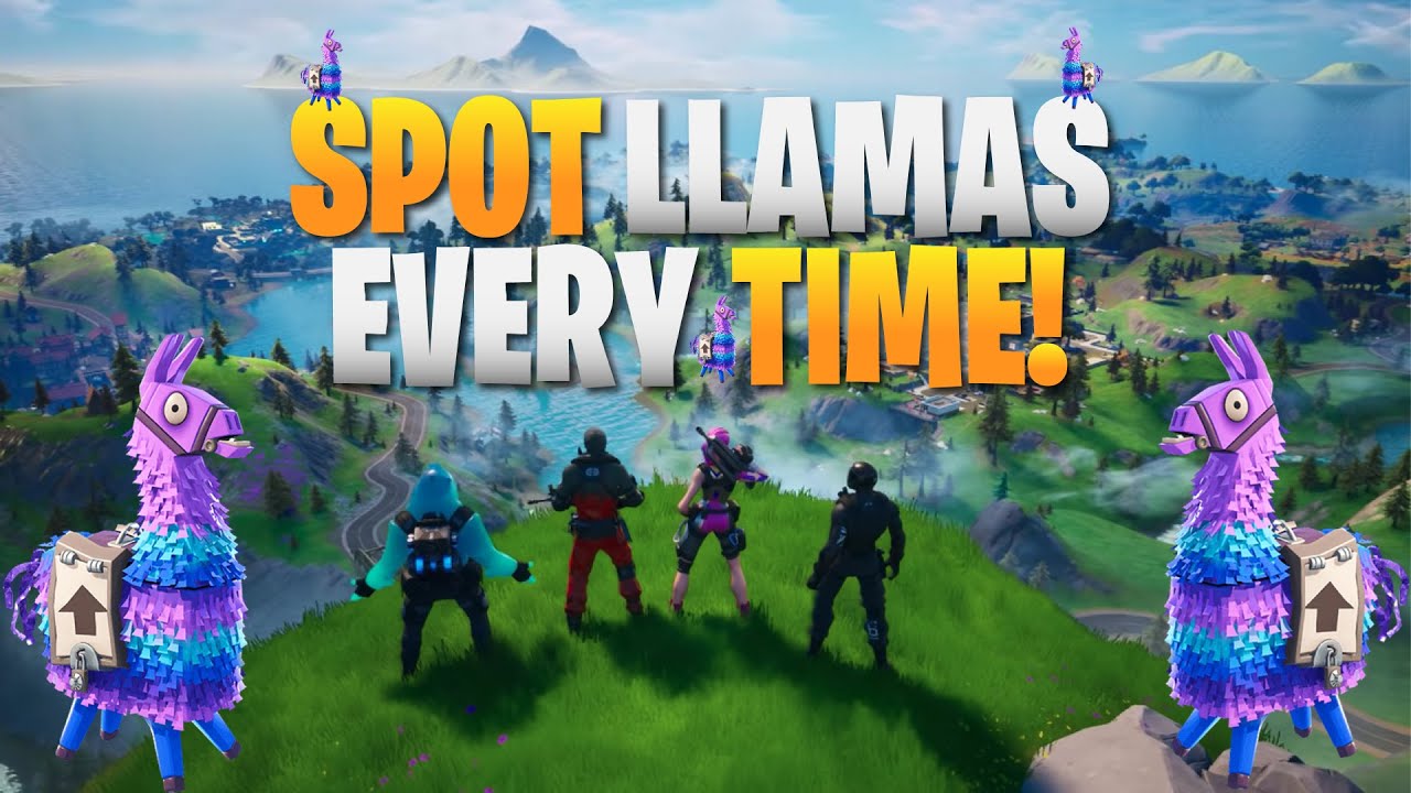 BEST Settings To Find Llamas EVERY Time!  In One Minute!