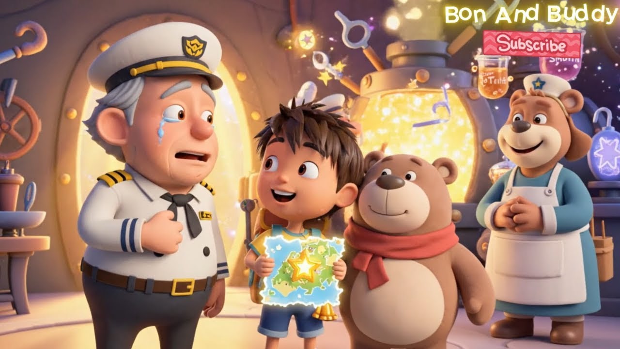 🚀 Space Pirates of Nebula 9: Bon and Buddy Bear Adventure