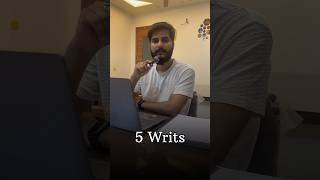 संविधान के 5 ब्रह्मास्त्र! 5 Writs under Article 32 & 226 ⚖️🔥 #shorts