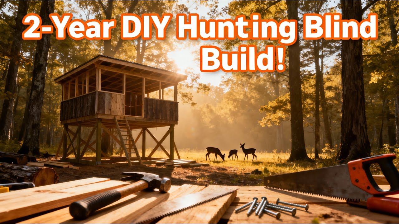 Мой слепой охотничий проект в Миссури Озарк! | 2 года в разработке