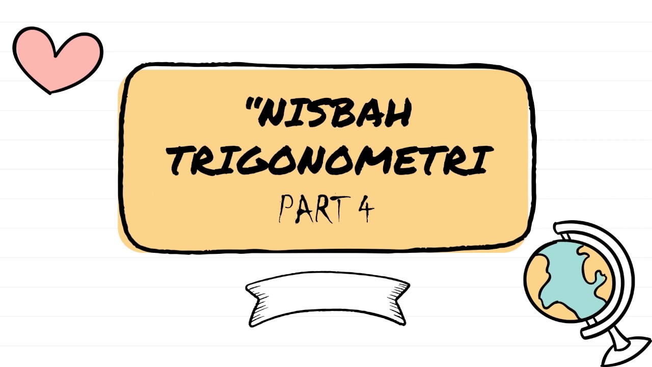 KSSM T3 NISBAH TRIGONOMETRI ( SUDUT KHUSUS) - YouTube