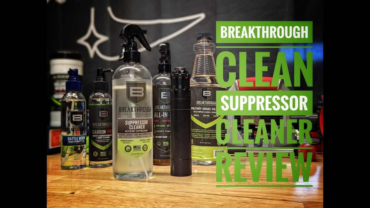 Breakthrough Clean Suppressor Cleaner Review YouTube