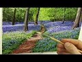 #84 How To Paint Bluebells | Oil Painting Tutorial