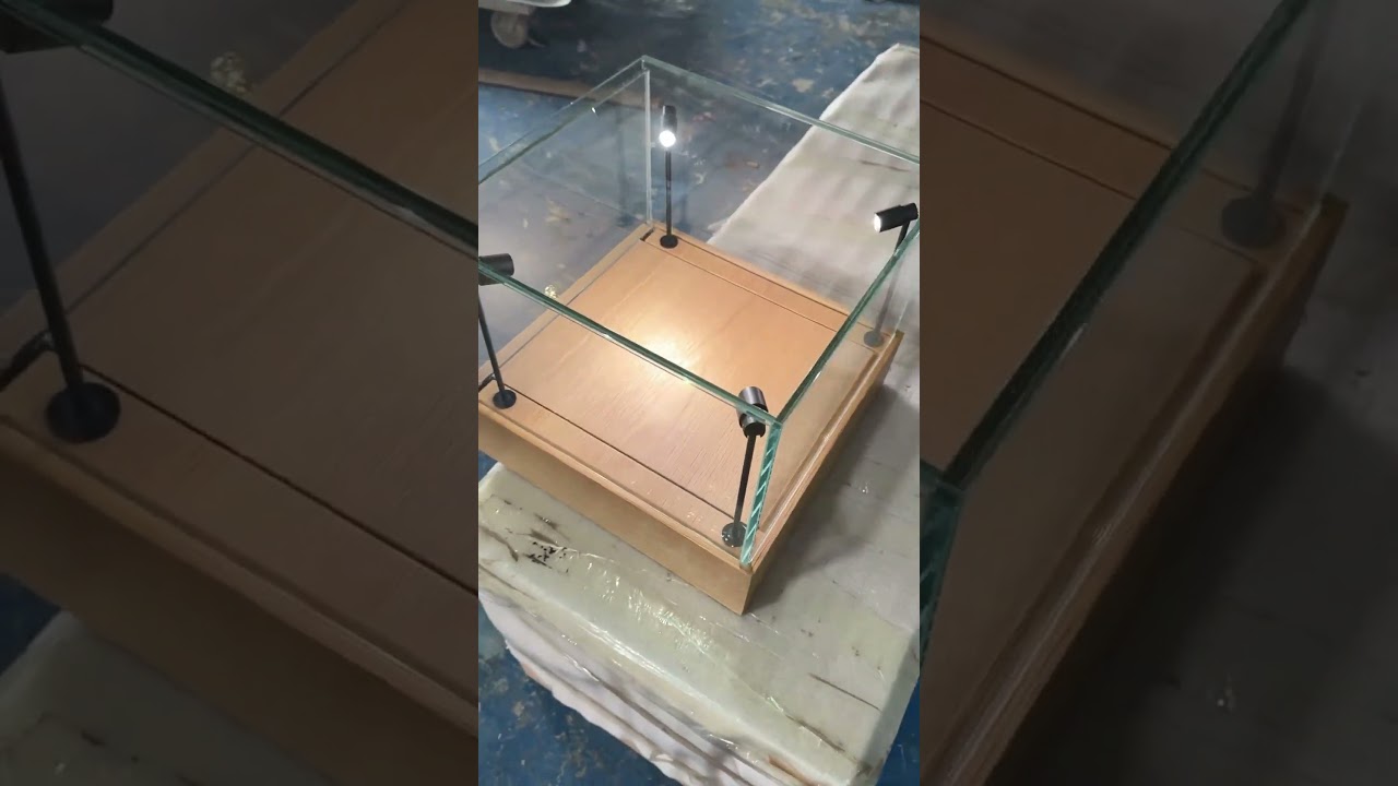 Japanese Watch Store Project Tabletop Glass Display Case Necklace Jewelry Display Counter