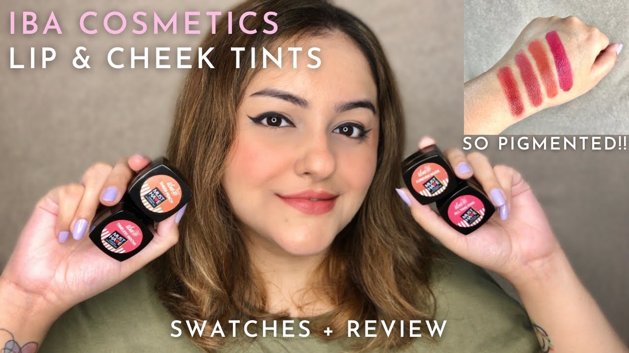 IBA HALAL LIP AND CHEEK TINTS REVIEW AND SWATCHES ,HALAL, 57 OFF
