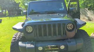 EAG Black Heater Air Vent Hood Scoop for 07-18 Wrangler JK screenshot 2