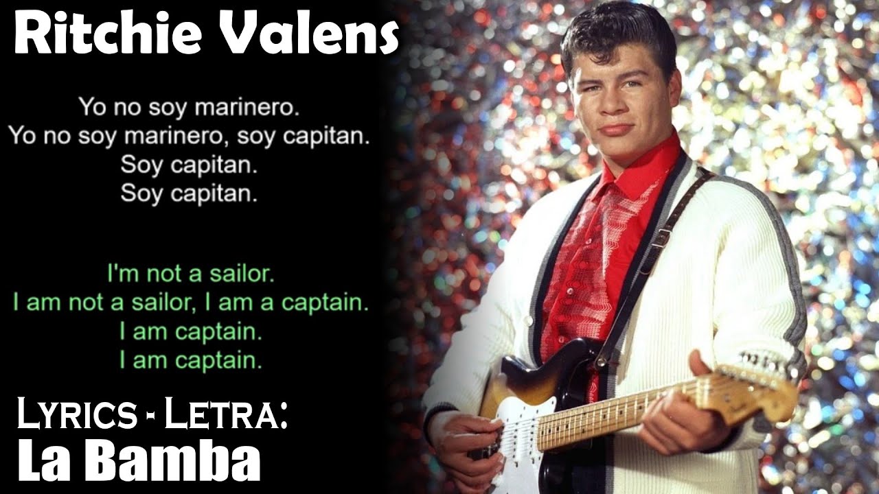 Ritchie Valens-La Bamba (Lyrics Spanish-English) (Español-Inglés) - YouTube