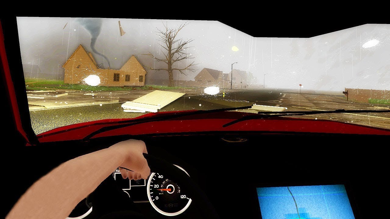 I Drove Into The Middle of a Tornado - Storm Chasers Simulator - YouTube