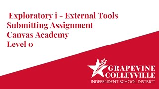 External Tools Canvas Academy