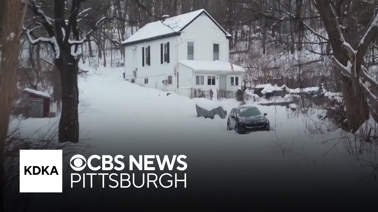 Snow Still Days after storm, 12 inches of snow still covers street, leaving man ...