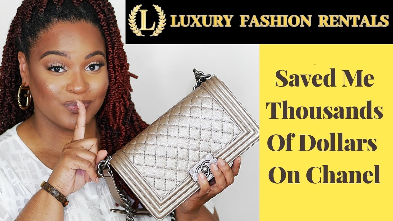 Chanel Boy Bag Luxury Fashion Rentals | Chi.Chi.Luxe