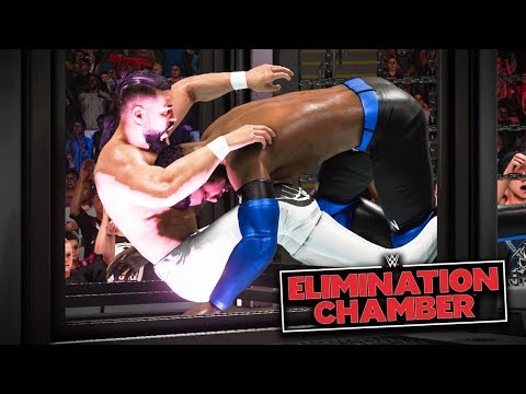 WWE CHAMPIONSHIP MATCH!! ELIMINATION CHAMBER!! | WWE 2K19 My Career Mode Ep #26