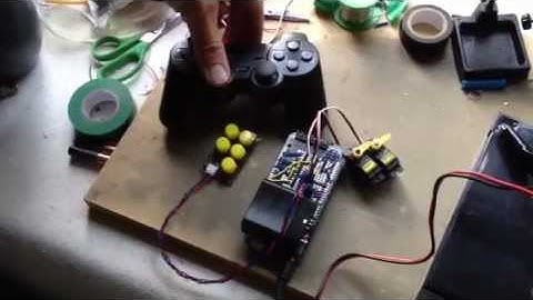 PS2 Arduino control