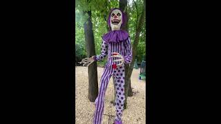 2022 Lowes Clown Stitches Halloween Animatronic First Look
