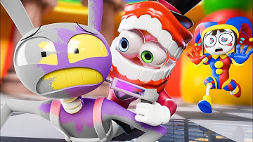 The AMAZING DIGITAL CIRCUS, BUT THE COLORS ARE ALL MISSING! UNOFFICIAL Animation