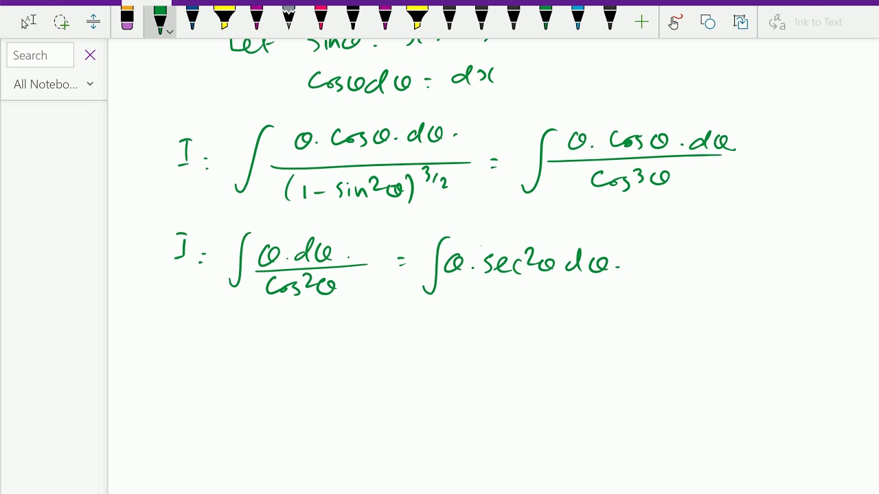 Integration : - ( Integration by parts ; Solving problems ) - 56. - YouTube
