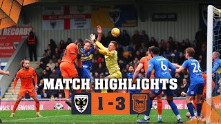 Highlights | Wimbledon 1 Town 3