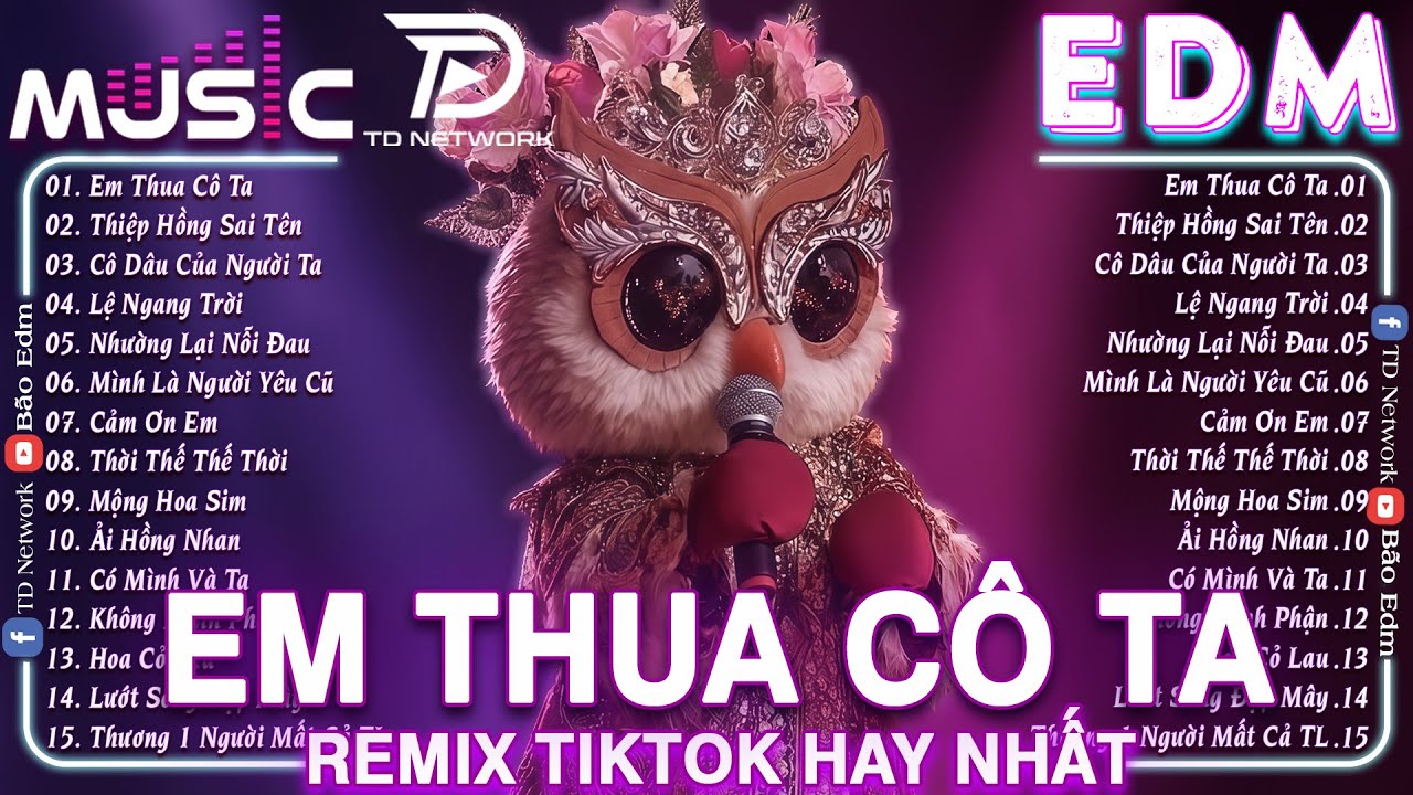 Em Thua Cô Ta Remix ♫ BXH Nhạc Trẻ EDM Remix Hot Nhất 2026-Top 15 Bản EDM TikTok Triệu View Cực Cháy