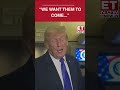 Trump Urges Ukraine to Act Fast Ahead of Geneva Talks, Pushes for Negotiations | ET Now #shorts