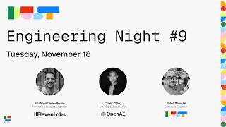 Engineering Night #9 -- SF -- Nov. 18, 2025