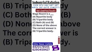 UGC NET Labour Welfare I Net Qualified Faculty I Online Class Available #ugcnet #jrf #shorts #yt