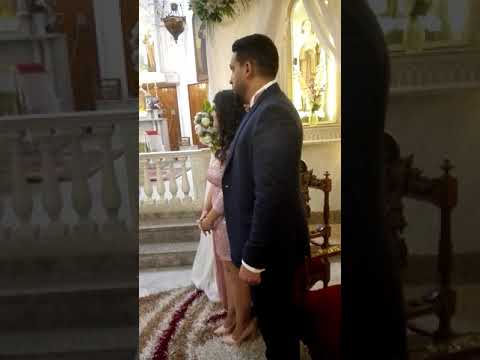 خطوبة نهى نادر وفادى عاطف صبحى ٢١ نوفمبر ٢٠١٩ بكنيسة القديس انطونيوس البدوانى بالمنسى الظاهر 