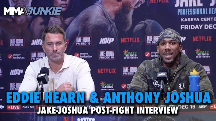 Eddie Hearn, Anthony Joshua REACT to Jake Paul knockout win