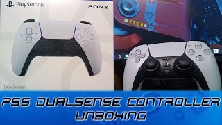 PS5 Dualsense Controller Unboxing, Testing (On PC, PS3, PS4) and Up Close Comparisons