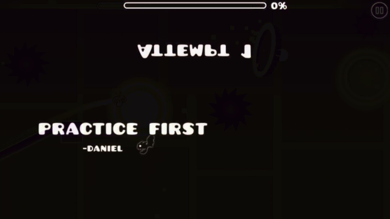 Hi Blysteryx - Geometry dash layout by Origami123 (me)