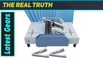 The Ultimate Automatic Booklet Maker & Paper Folding Machine for A3 Documents