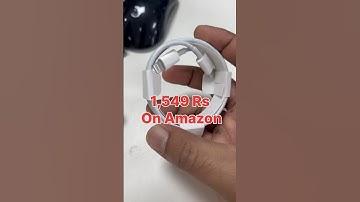 Apple Original C Type To Lightning Cable From Amazon #trending #apple #accessories #smartphone