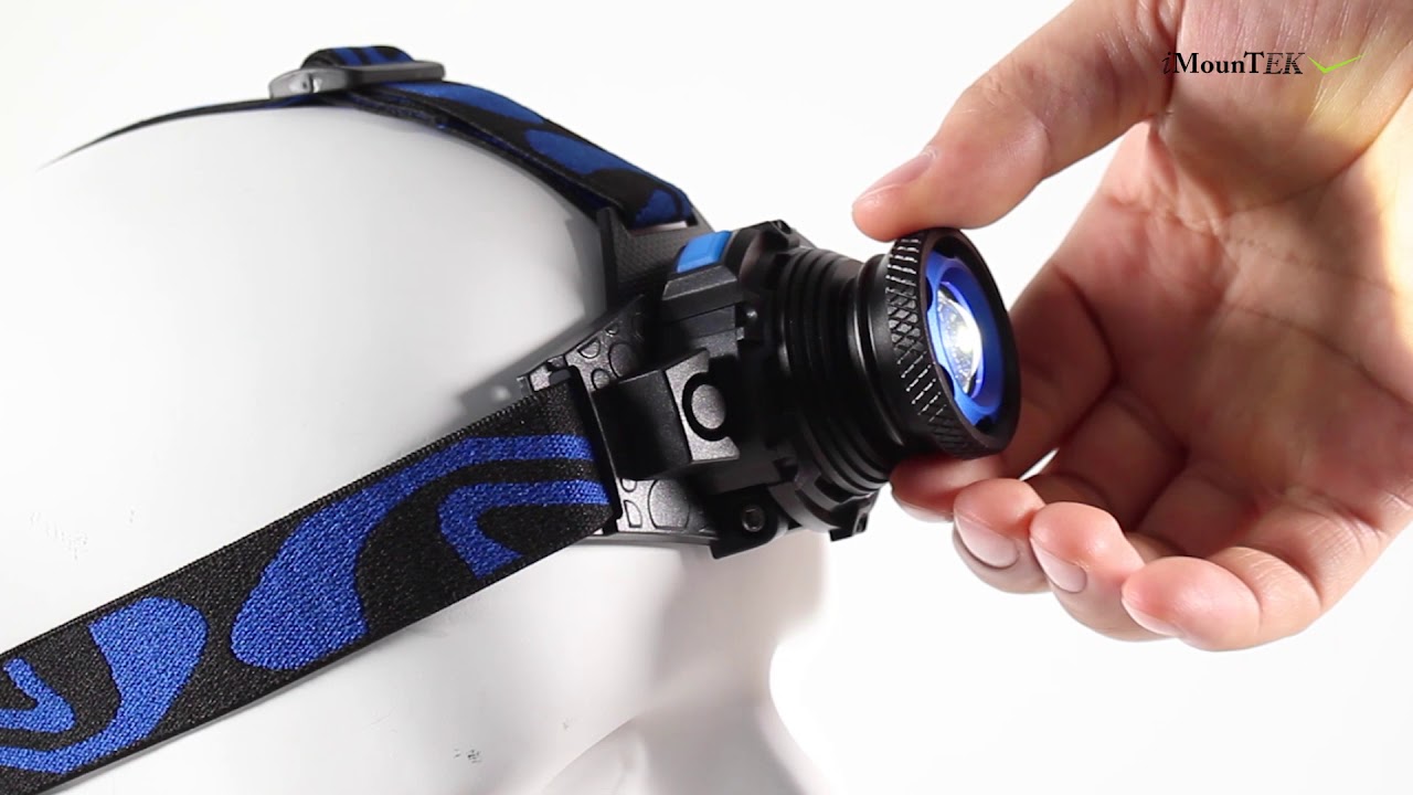 GPCT2098 -  25000 LM Headlamp LED Tactical Headlight Zoomable Flashlight Torch w/Charges Camping