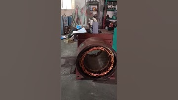 1050 KVA alternator rewinding complete resistance testing