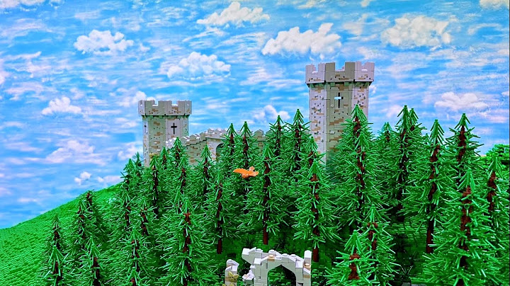 Baubeginn der Burg! - Bau einer Lego Stadt Teil 309.