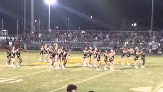 PHS Cheer squad halftime
