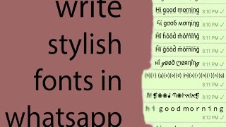 latest way to write stylish fonts in android screenshot 5